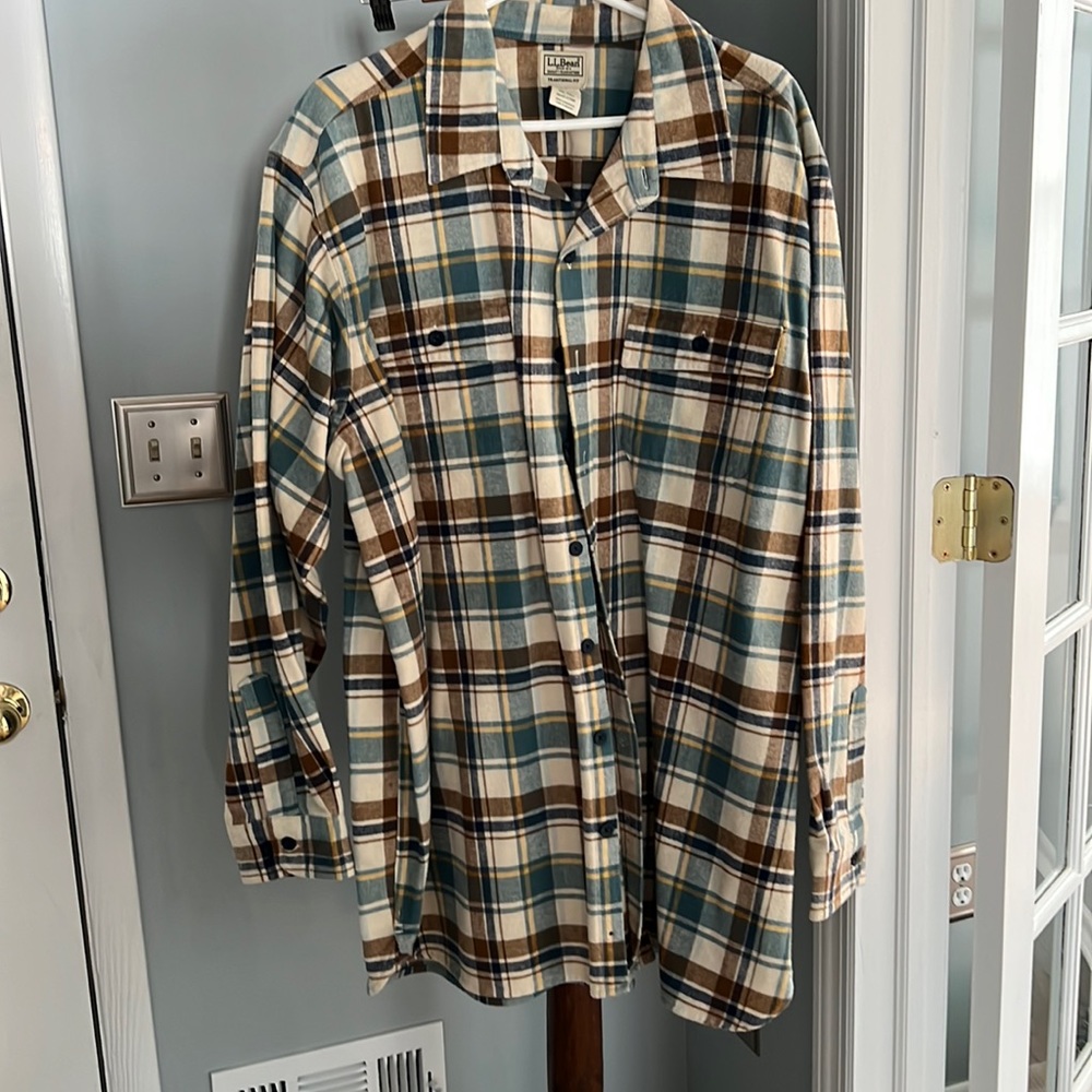 L.L Bean Traditional Fit XXL-Tall flannel.